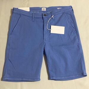 EDWIN Men's Mason Short Slim Chino Shorts BLUE Size 38